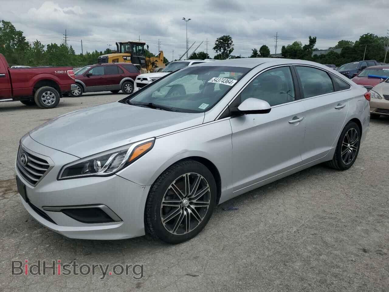 Фотография 5NPE24AF2HH571143 - HYUNDAI SONATA 2017