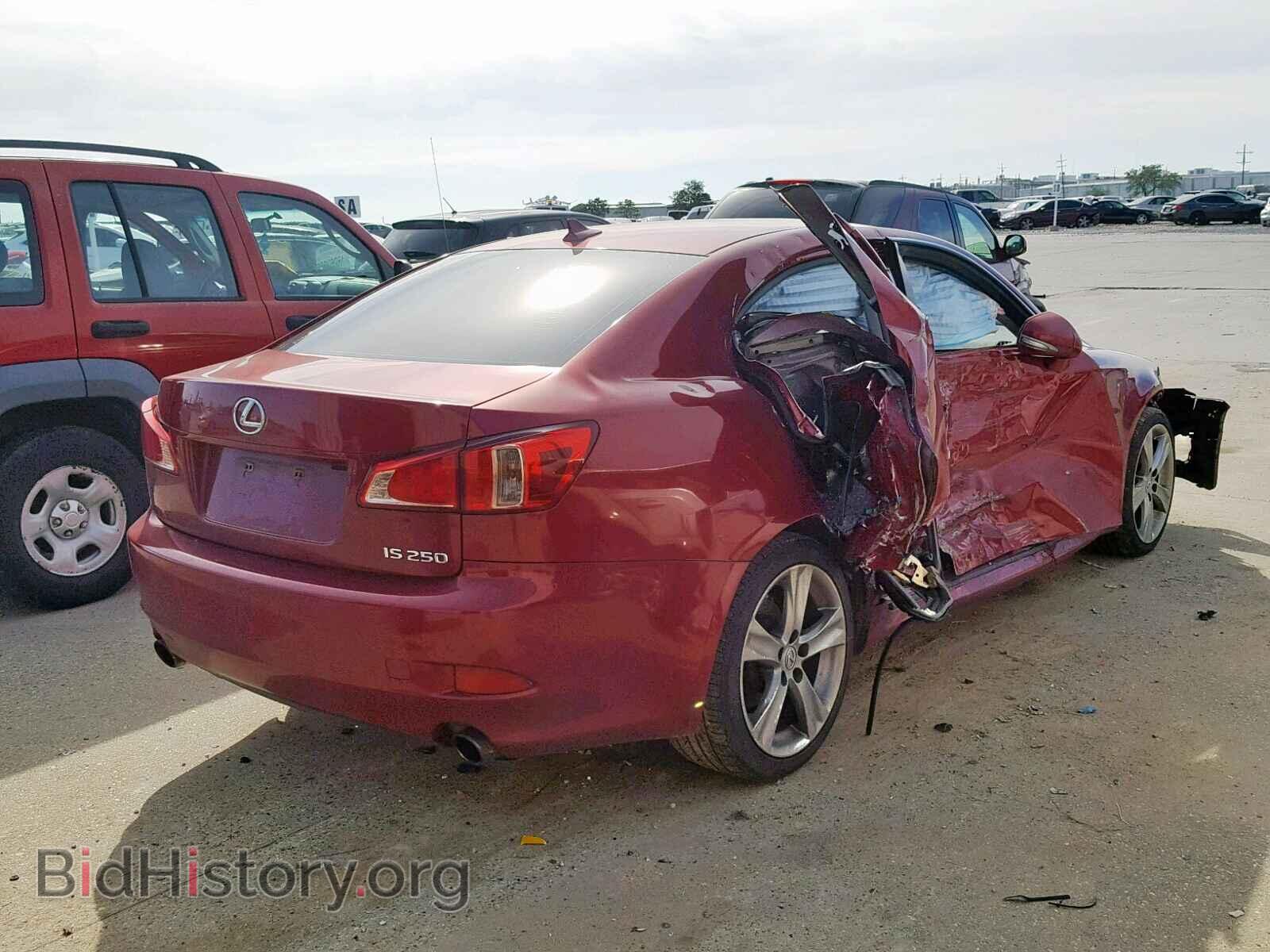 2012 LEXUS IS 250 - VIN: JTHBF5C29C5156884 - Фото 4