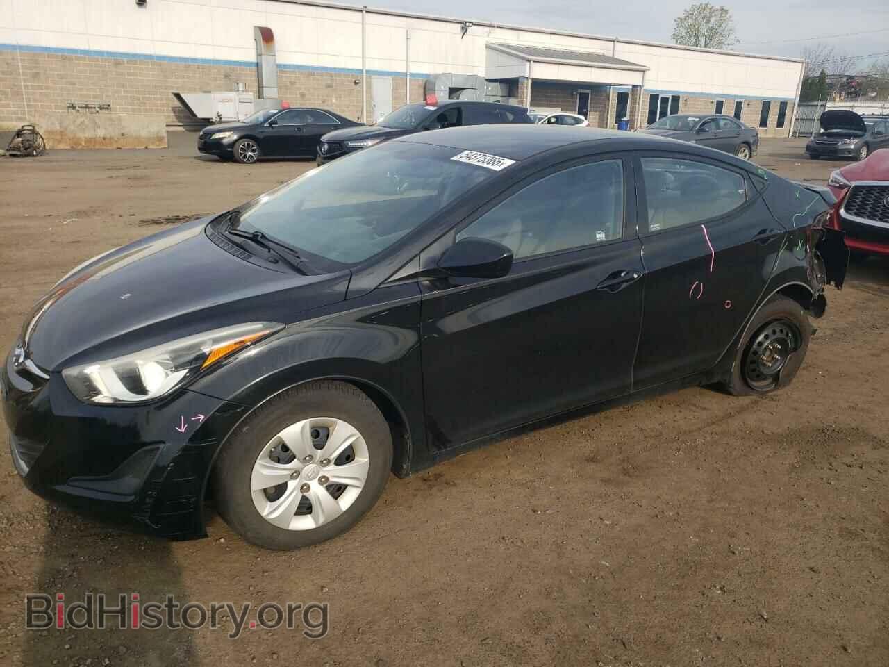 Photo 5NPDH4AE7GH731081 - HYUNDAI ELANTRA 2016