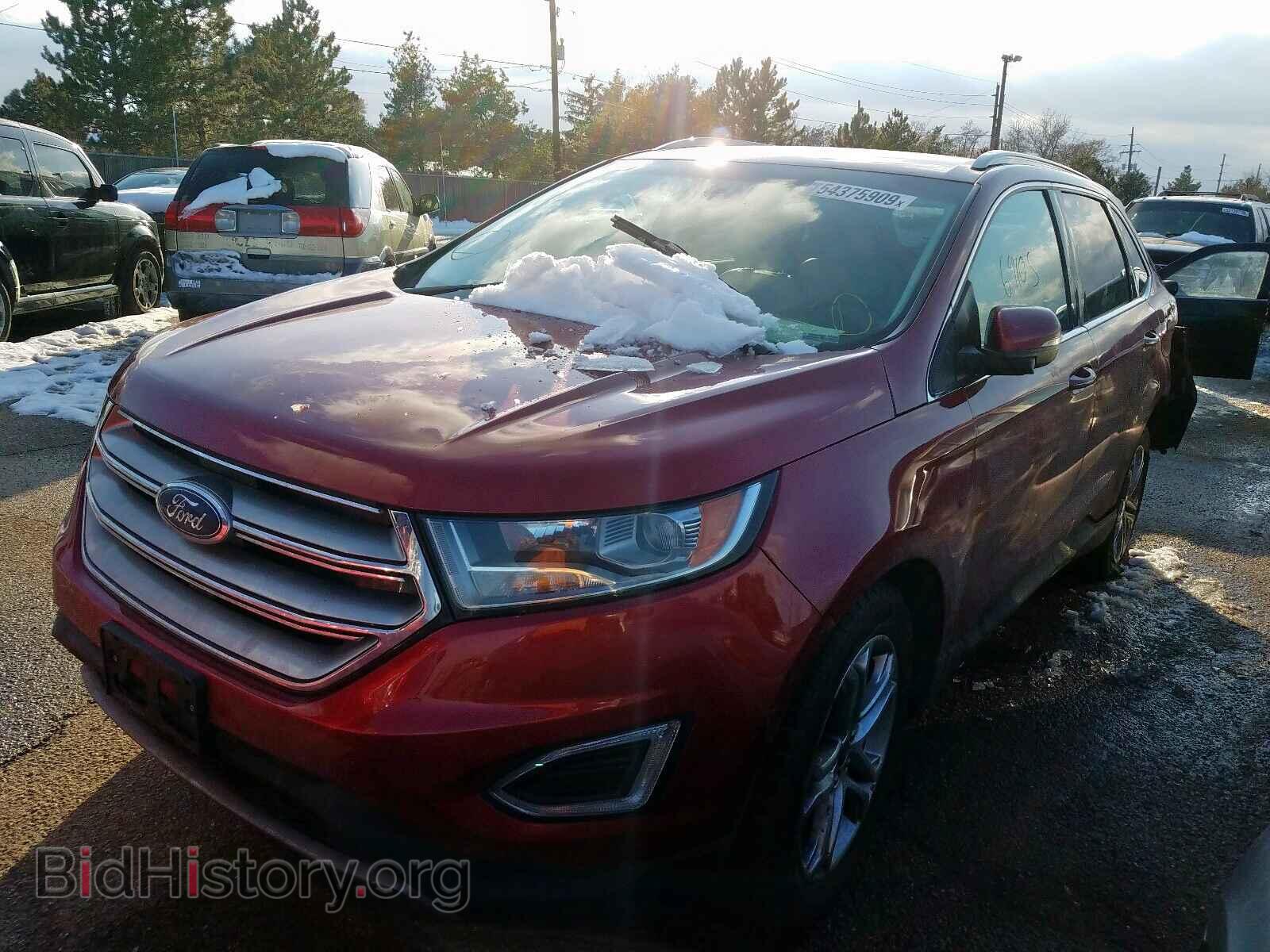 2015 FORD EDGE TITAN - VIN: 2FMTK4K92FBB23294 - Фото 2