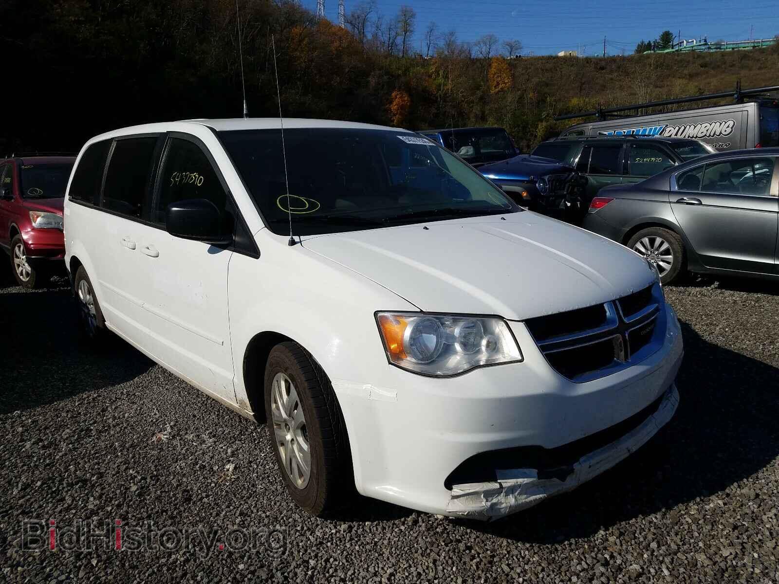 Фотография 2C4RDGBG8GR262265 - DODGE CARAVAN 2016