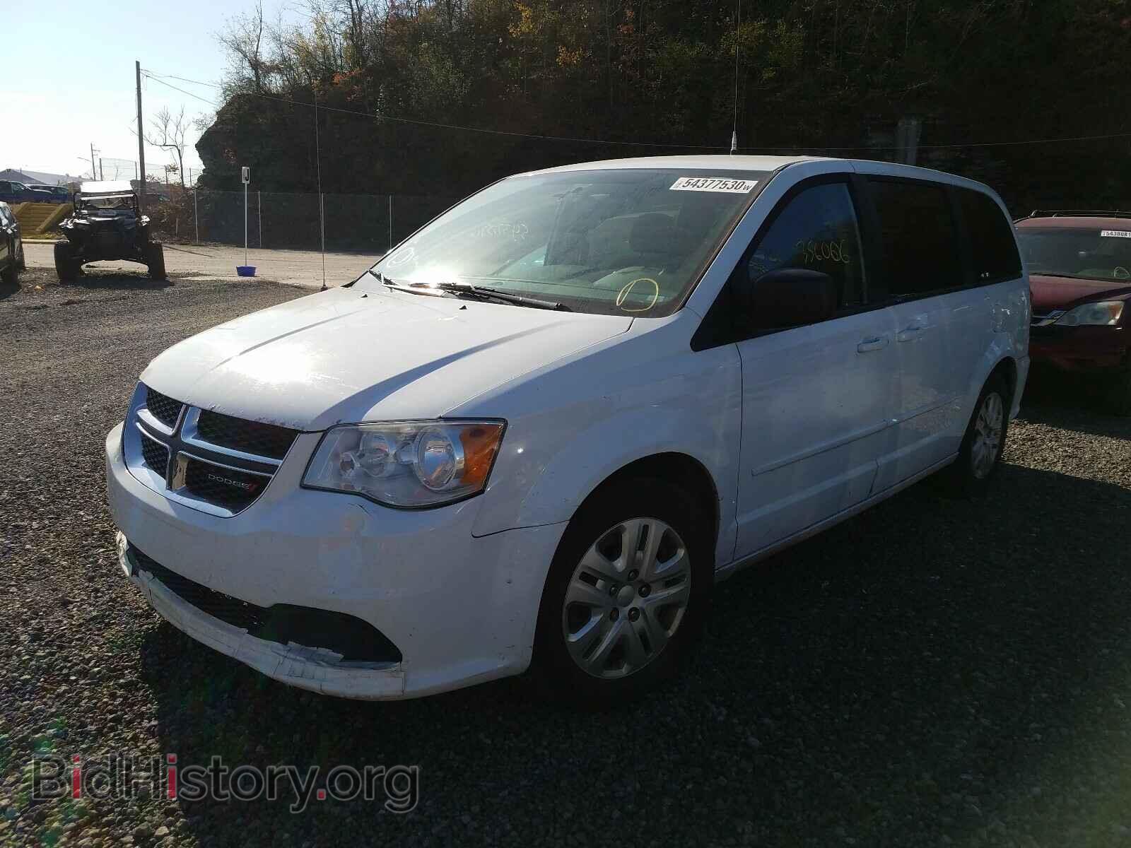 2016 DODGE CARAVAN - VIN: 2C4RDGBG8GR262265 - Фото 2