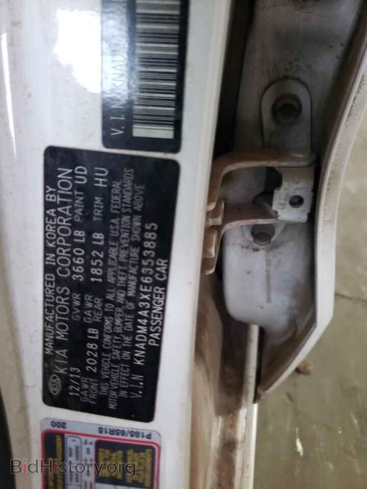 2014 KIA RIO - VIN: KNADM4A3XE6353885 - Фото 12