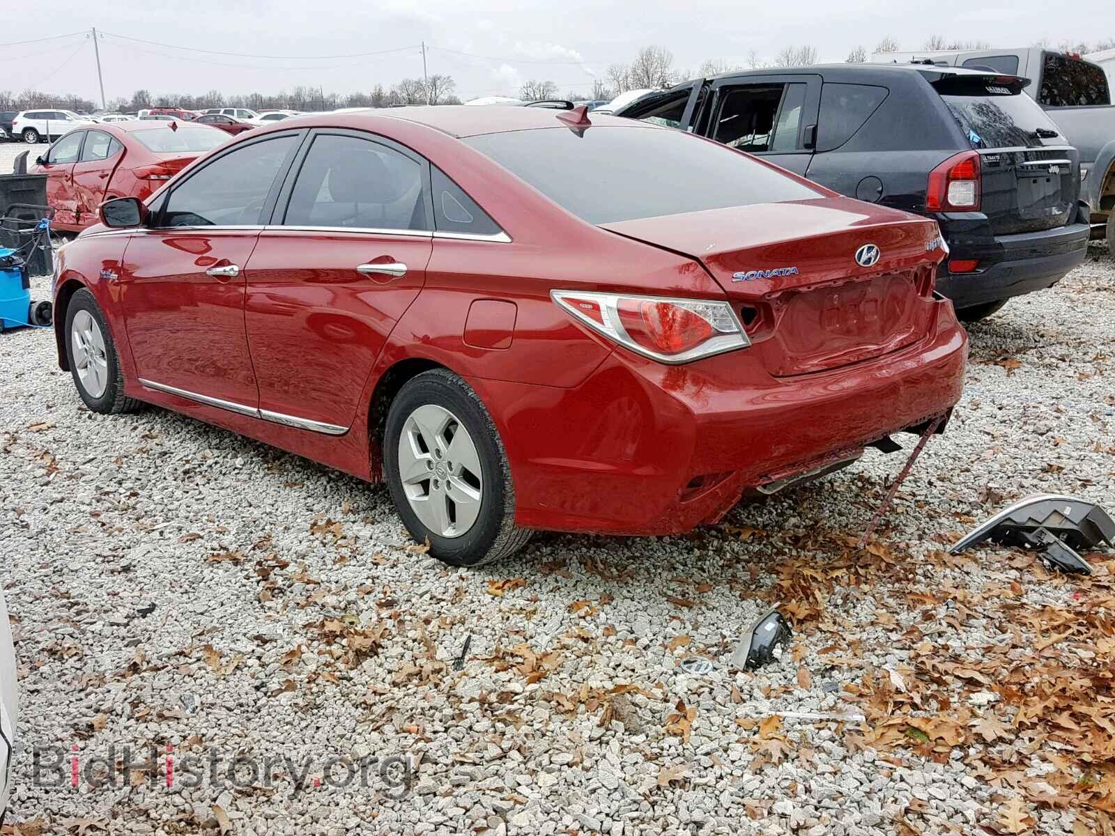2012 HYUNDAI SONATA - VIN: KMHEC4A40CA057539 - Фото 3