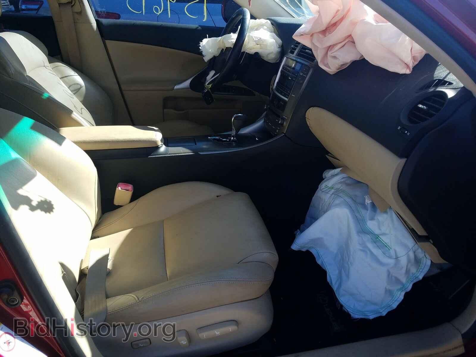 2008 LEXUS IS - VIN: JTHBK262785056909 - Фото 5