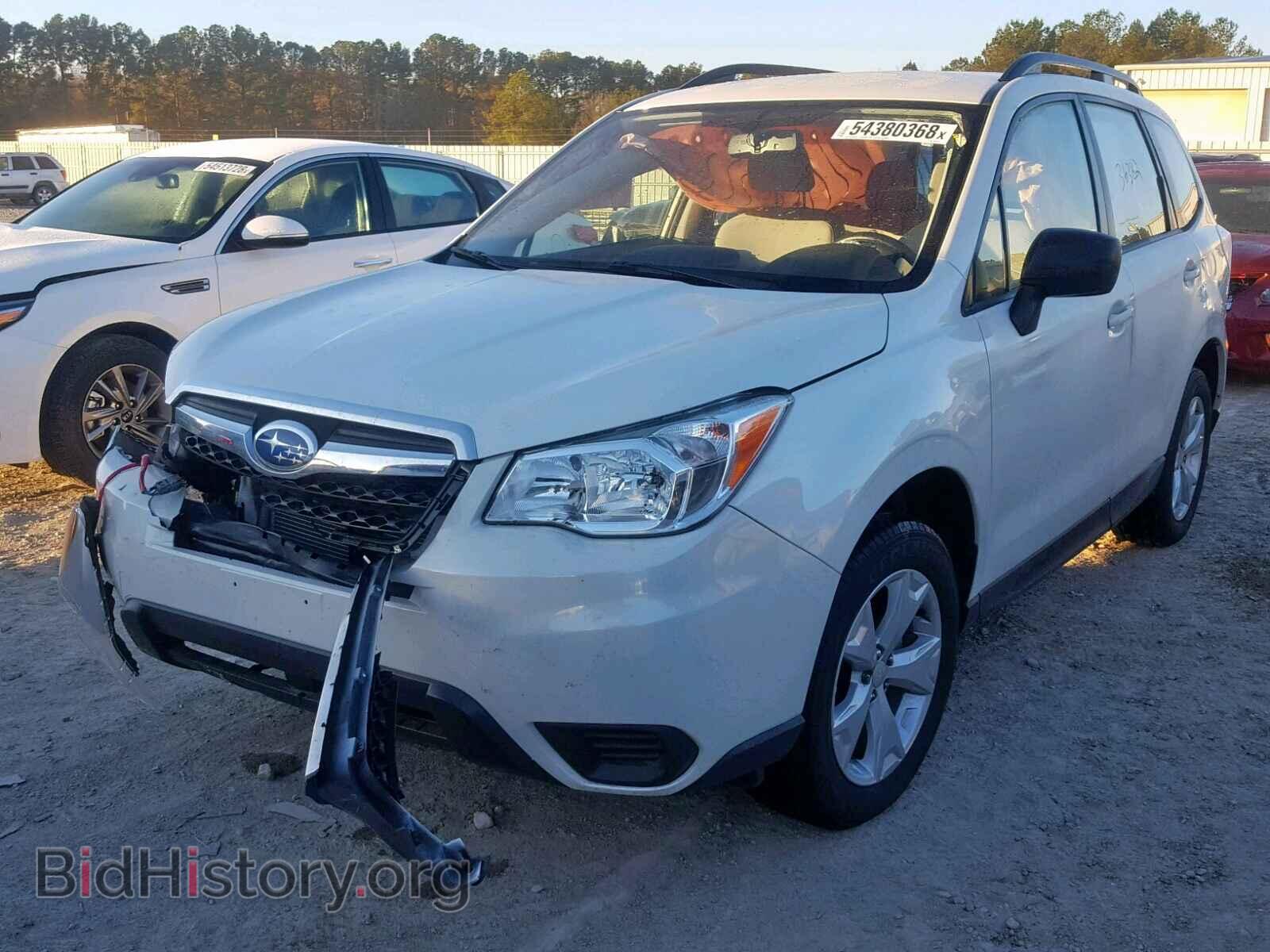 2016 SUBARU FORESTER - VIN: JF2SJABC5GH542176 - Фото 2