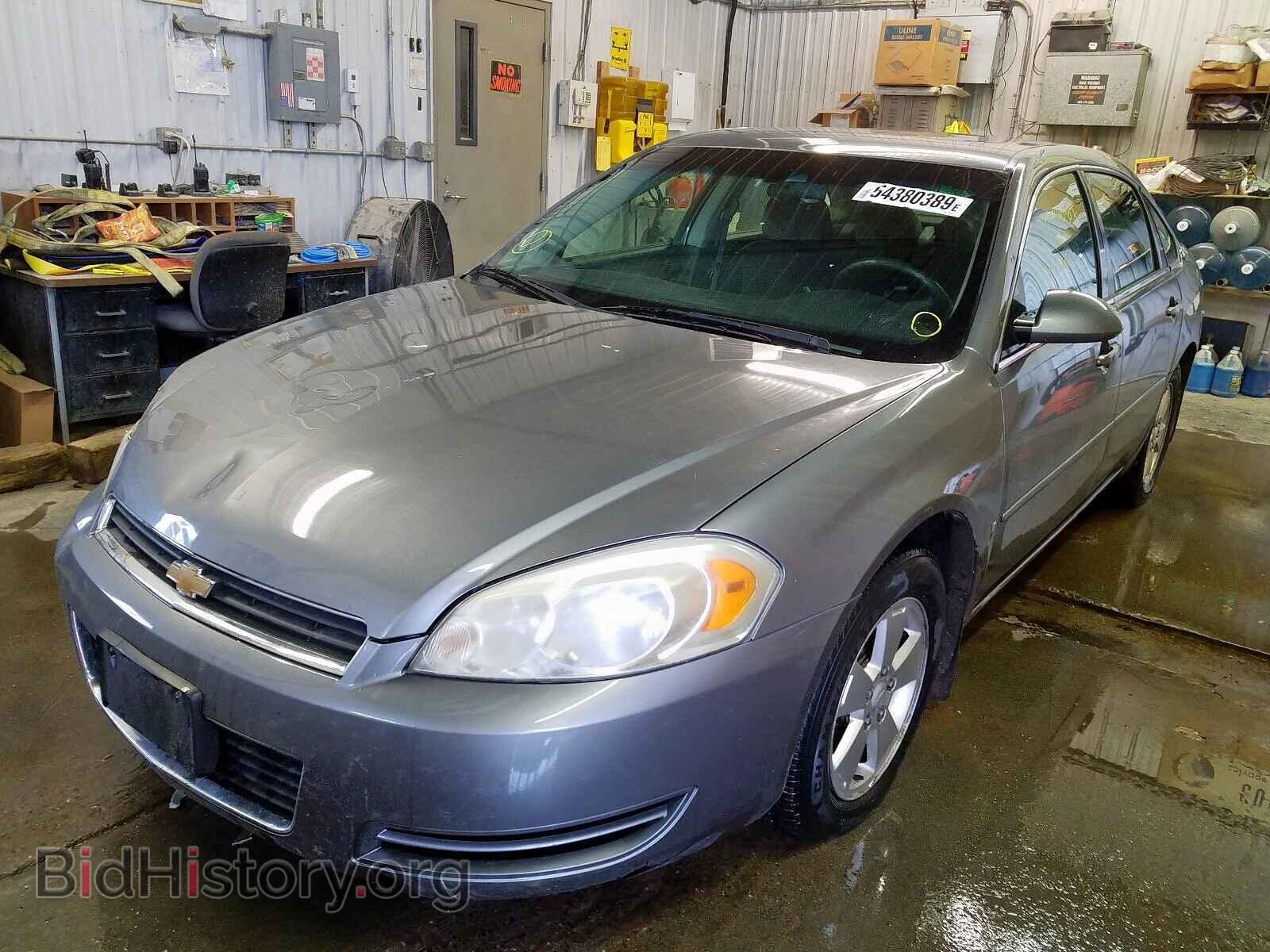 2006 CHEVROLET IMPALA - VIN: 2G1WT55K369196483 - Фото 2
