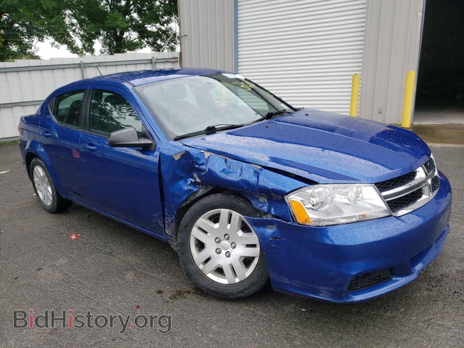 Photo 1C3CDZAB4DN530314 - DODGE AVENGER 2013