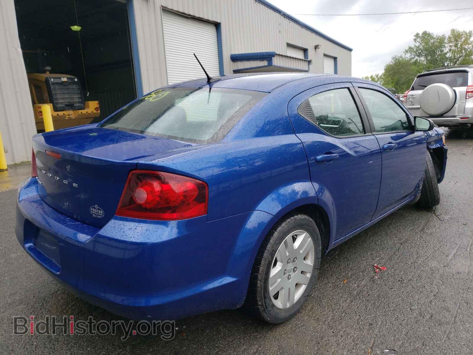 2013 DODGE AVENGER - VIN: 1C3CDZAB4DN530314 - Фото 4