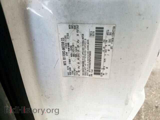 2006 FORD RANGER - VIN: 1FTYR10D76PA70600 - Фото 10