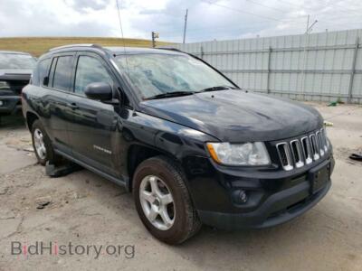 2012 Jeep COMPASS Compass SP, черный — VIN 1C4NJDBB4CD637964, Copart