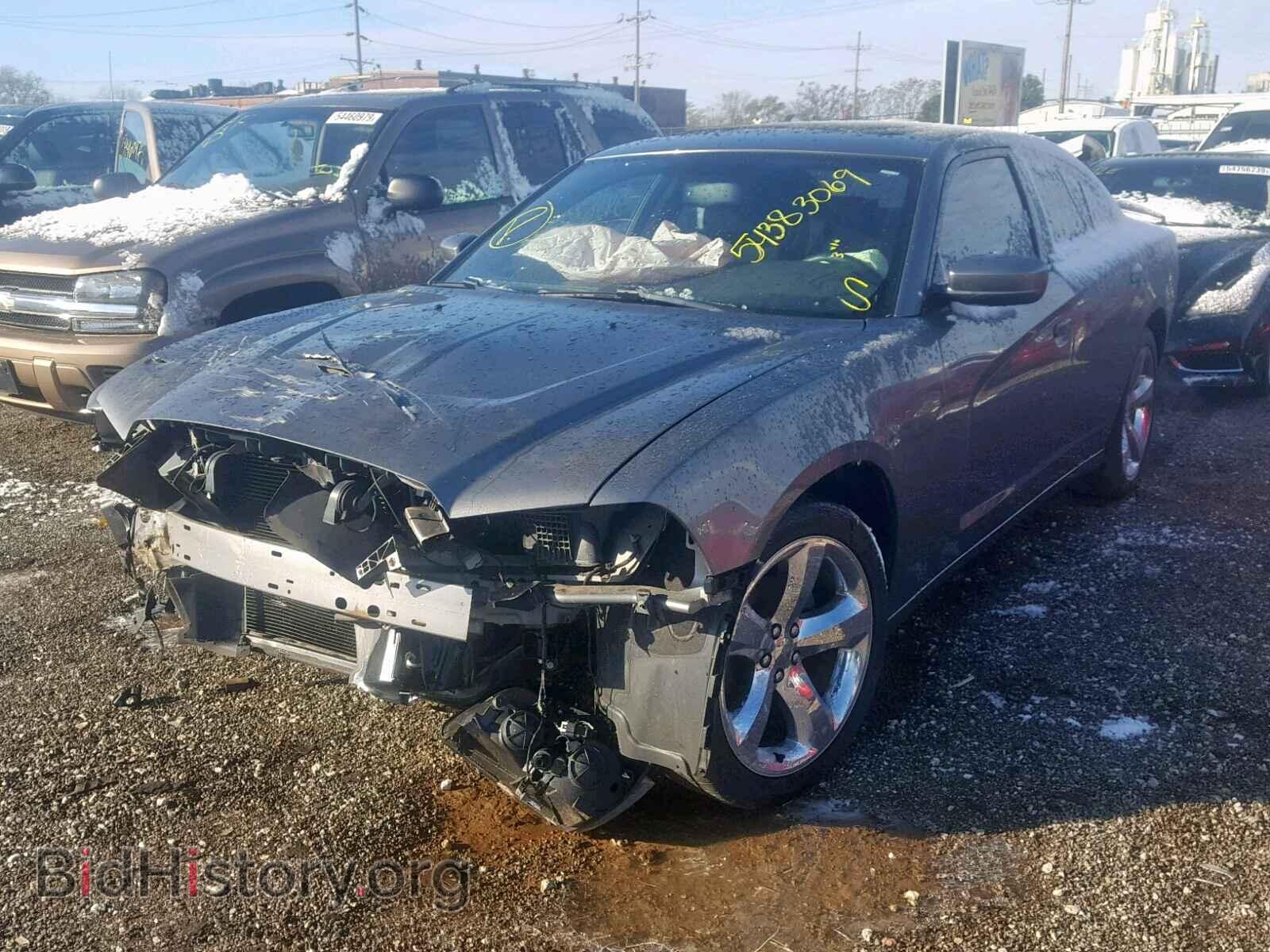 2012 DODGE CHARGER - VIN: 2C3CDXHG5CH129285 - Фото 2