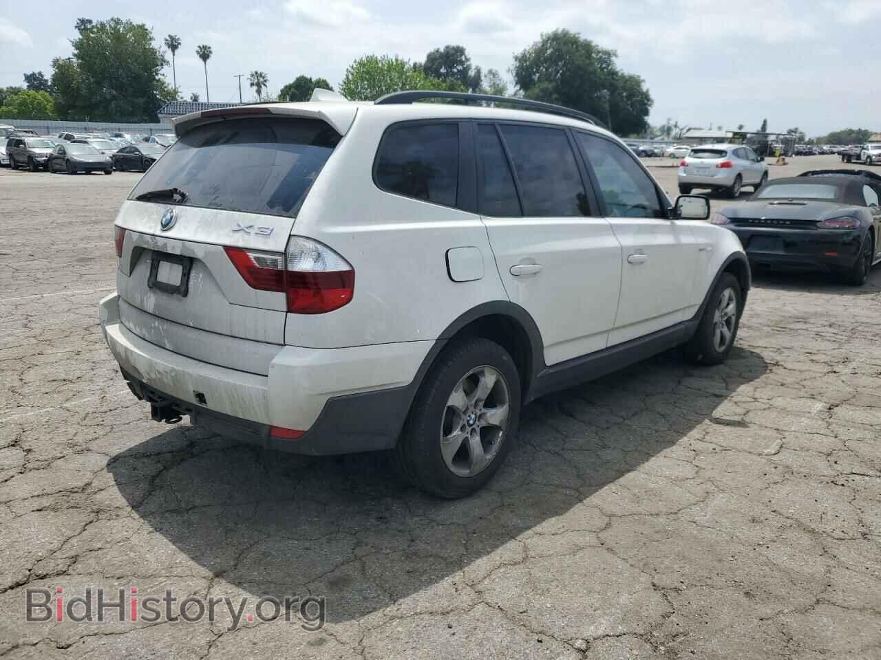 2008 BMW X3 - VIN: WBXPC93448WJ09422 - Фото 3