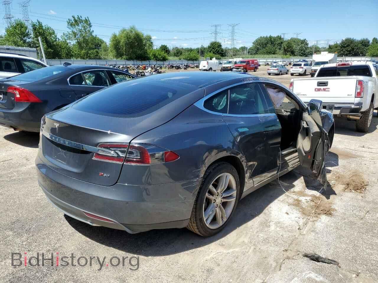 2014 TESLA MODEL S - VIN: 5YJSA1H16EFP65232 - Фото 4