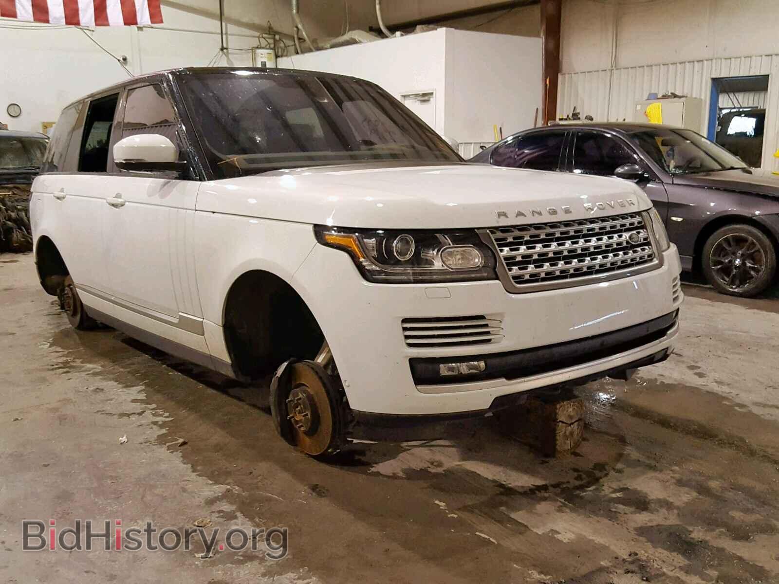 Photo SALGS2EF7GA263570 - LAND ROVER RANGE ROVE 2016
