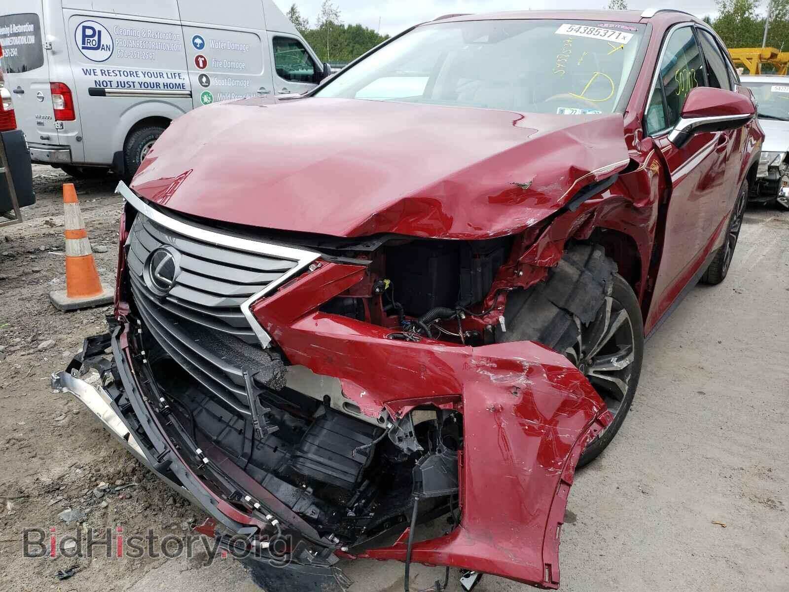 2019 LEXUS RX350 - VIN: 2T2BZMCA7KC172637 - Фото 2