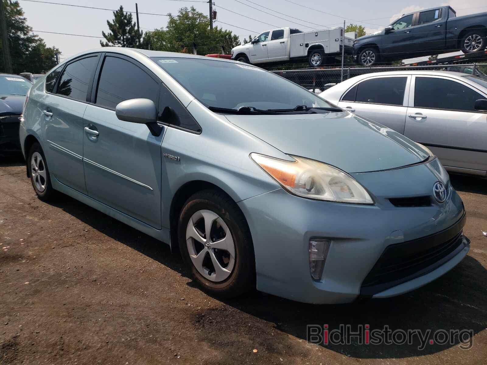 Photo JTDKN3DU2E1819084 - TOYOTA PRIUS 2014