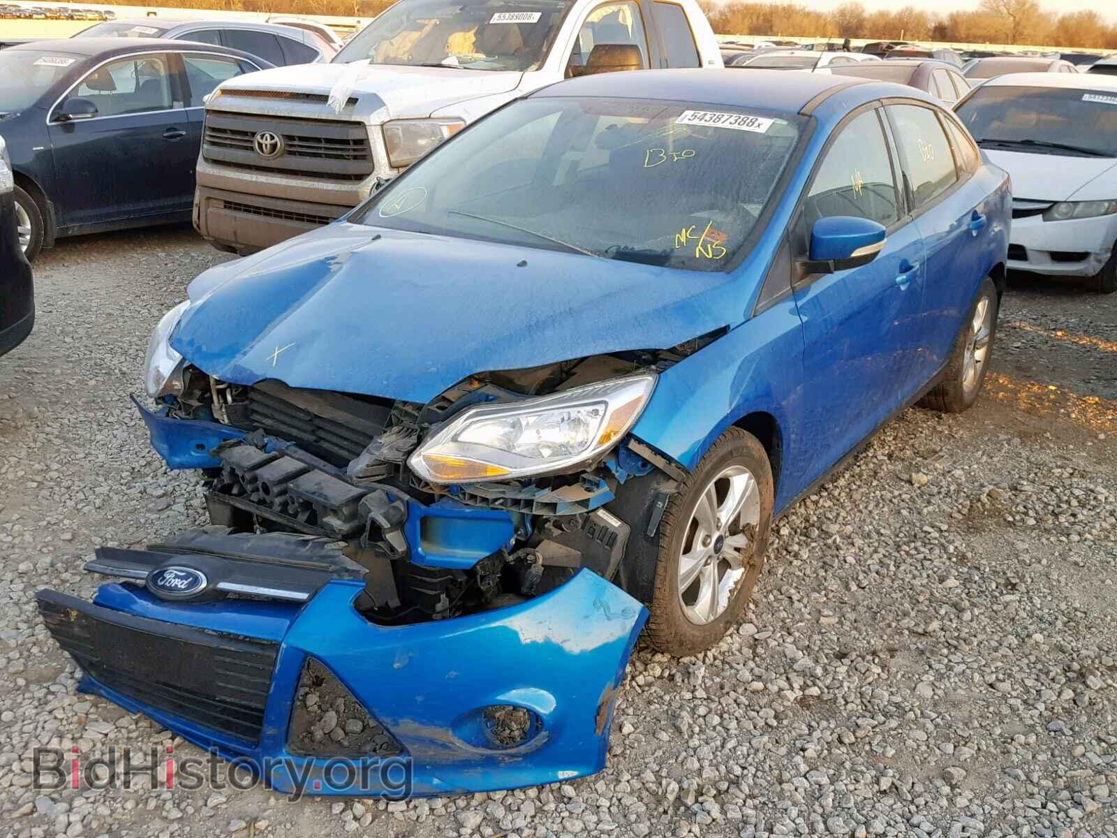 2013 FORD FOCUS - VIN: 1FADP3F25DL309075 - Фото 2