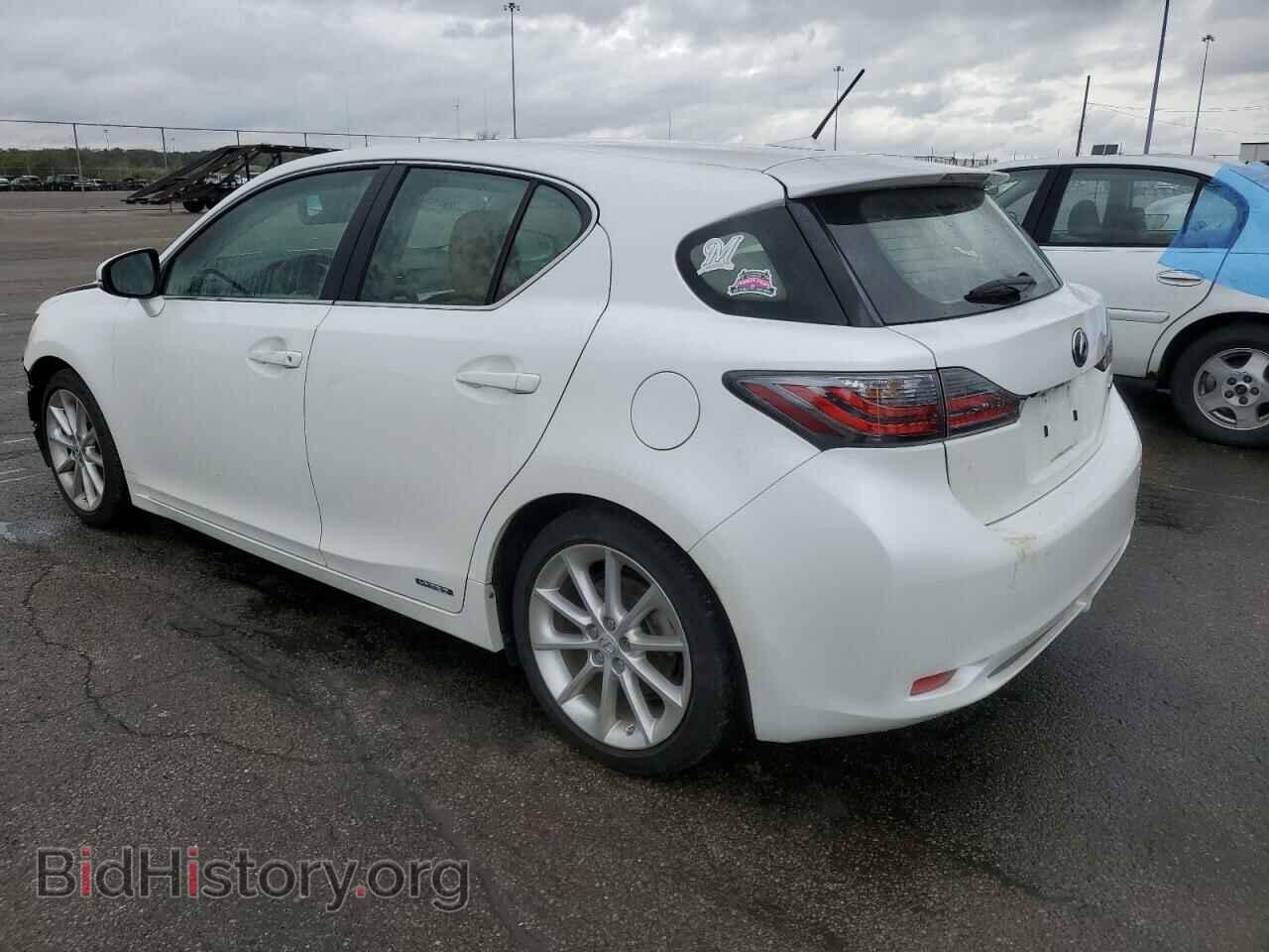 2013 LEXUS CT 200 - VIN: JTHKD5BH2D2169751 - Фото 2