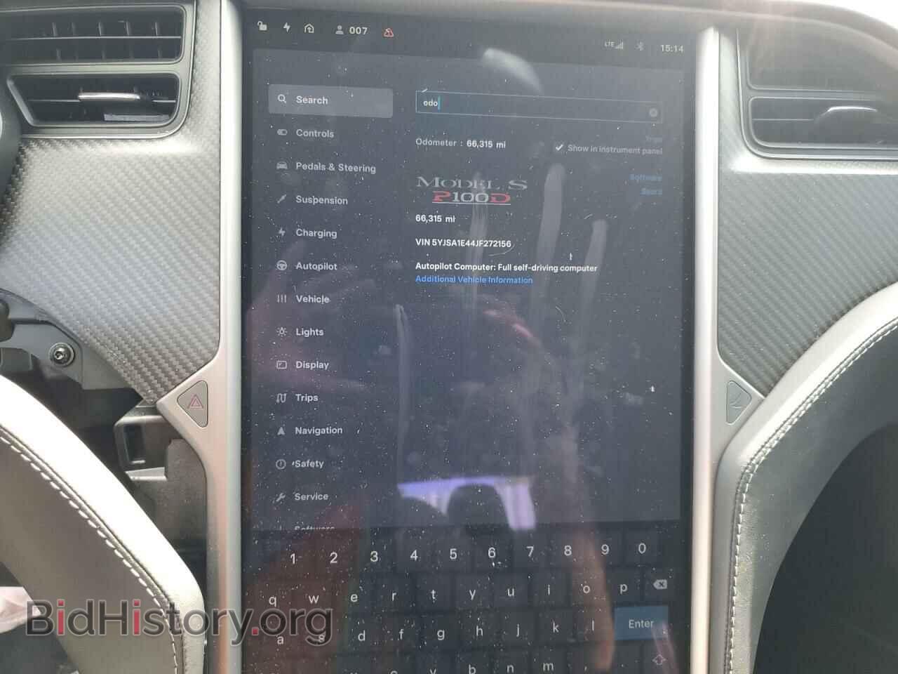 2018 TESLA MODEL S - VIN: 5YJSA1E44JF272156 - Photo 9