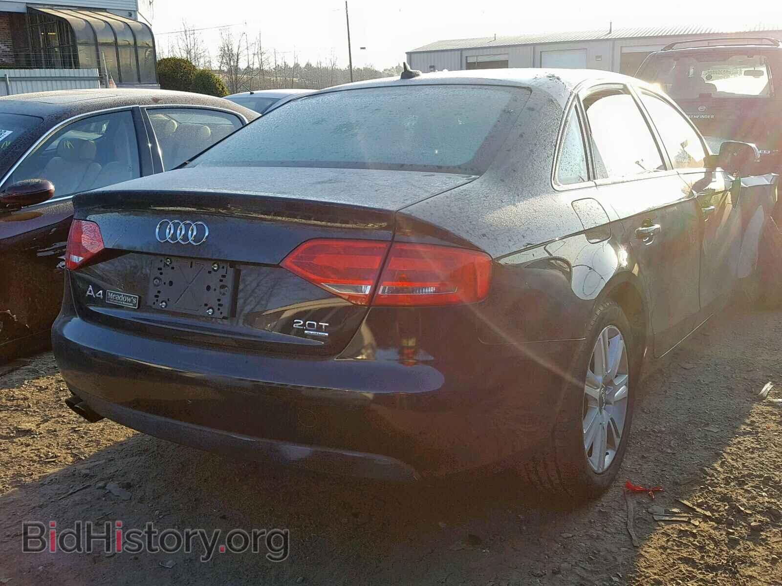 2012 AUDI A4 - VIN: WAUBFAFL8CN005384 - Photo 4