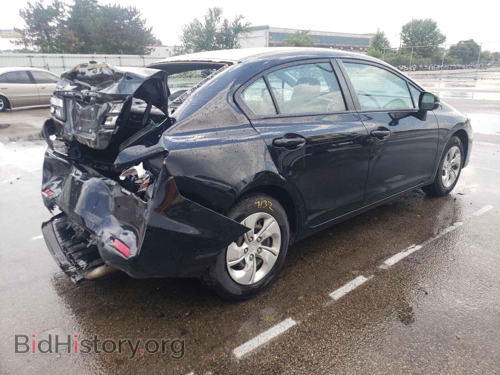 2013 HONDA CIVIC - VIN: 19XFB2F58DE100573 - Фото 4