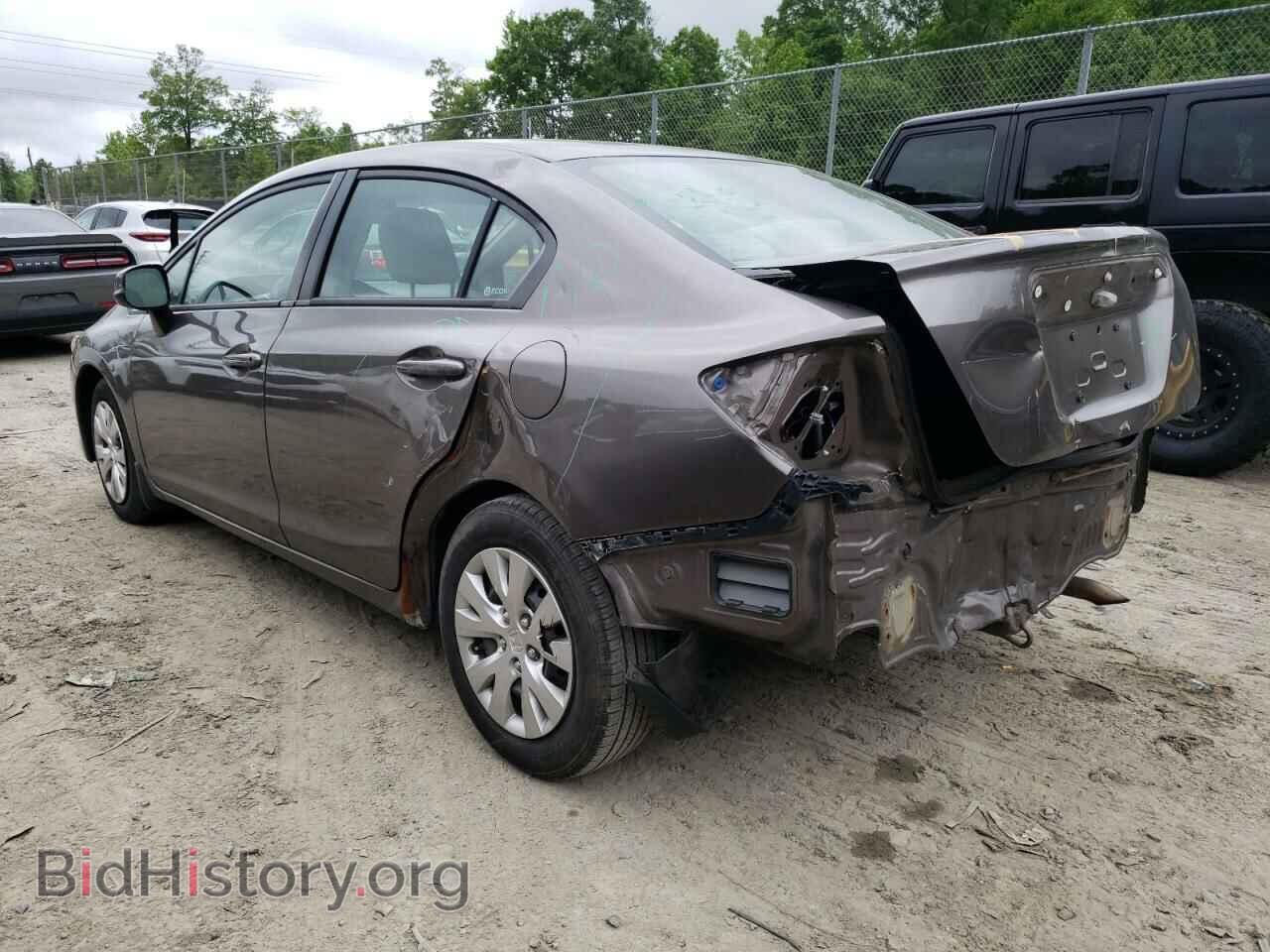 2012 HONDA CIVIC - VIN: 2HGFB2F56CH594646 - Photo 2