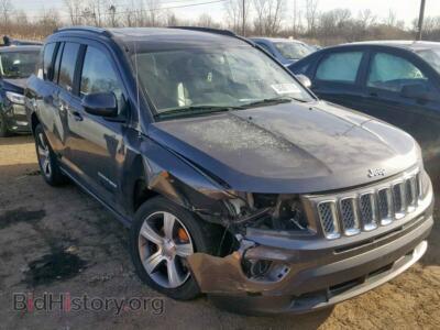 2016 Jeep COMPASS LA, серый — VIN 1C4NJCEA2GD760911, Copart