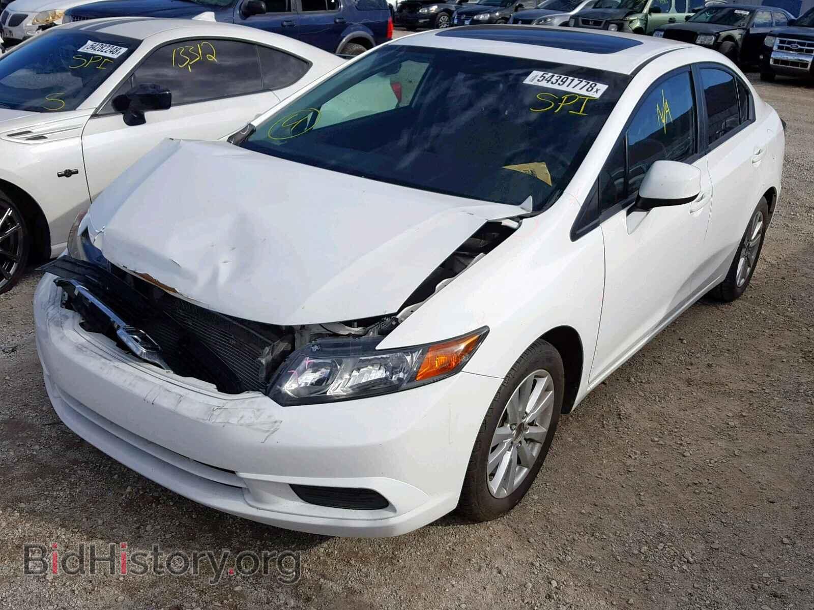 2012 HONDA CIVIC - VIN: 19XFB2F81CE340587 - Фото 2