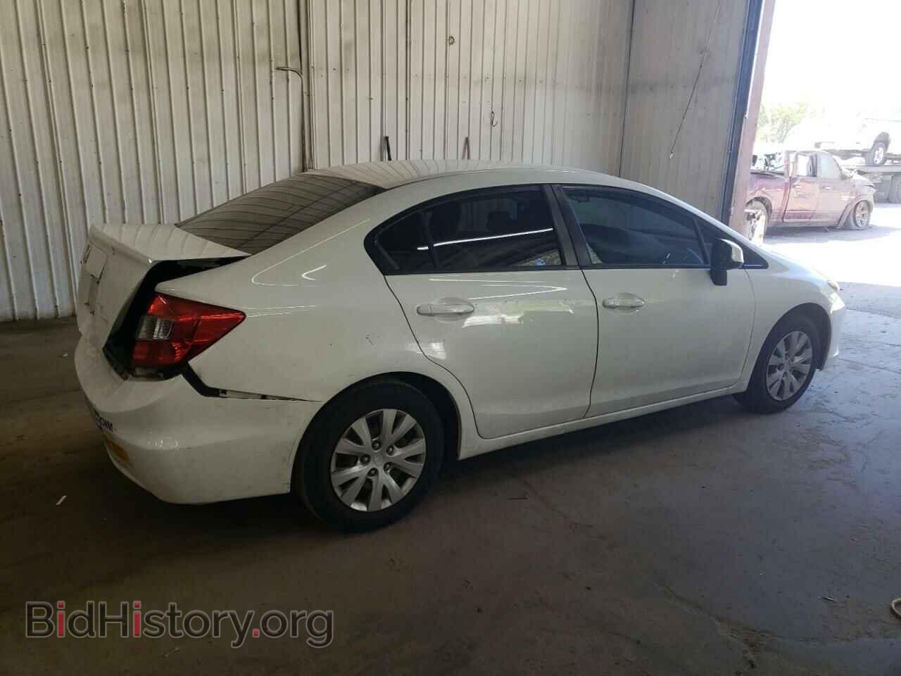 2012 HONDA CIVIC - VIN: 2HGFB2F52CH574491 - Фото 3