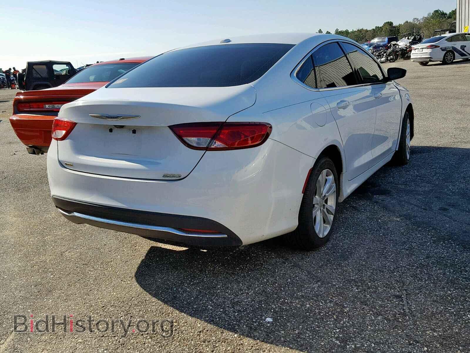 2016 CHRYSLER 200 - VIN: 1C3CCCAB4GN126353 - Фото 4