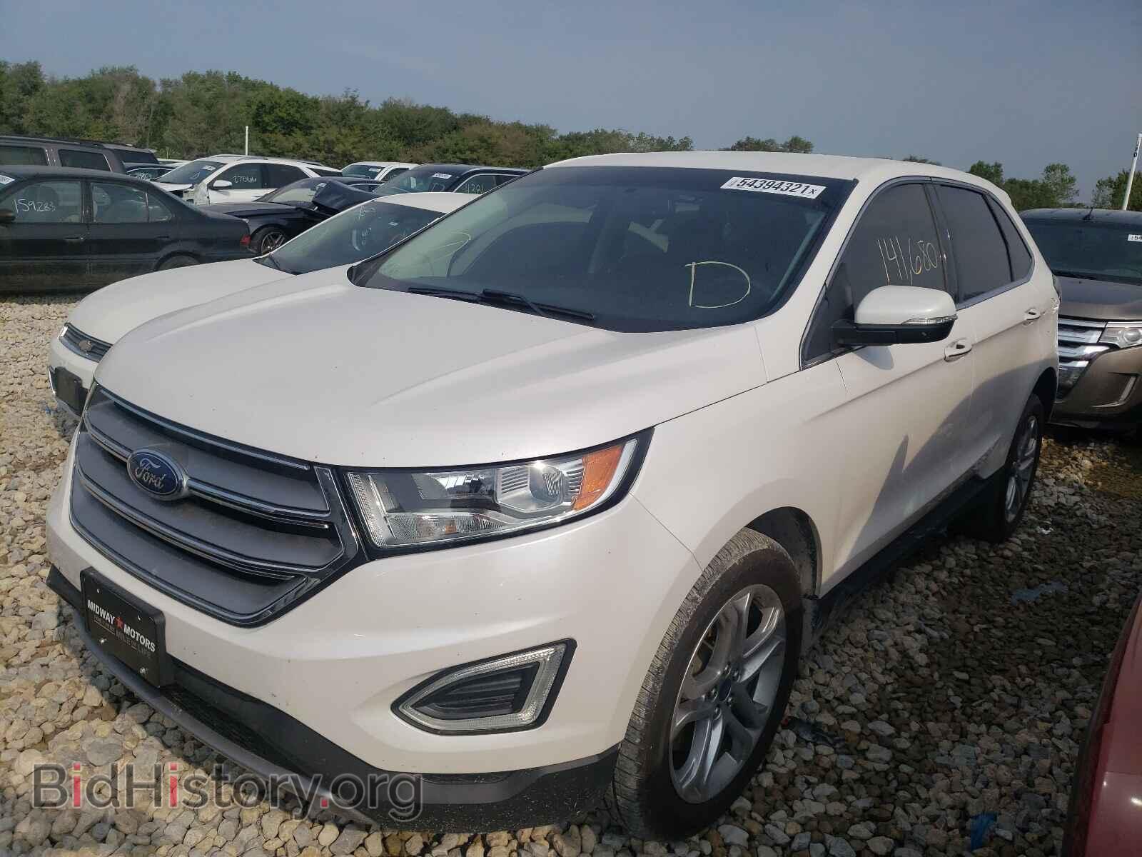 2016 FORD EDGE - VIN: 2FMPK4K93GBC11466 - Фото 2
