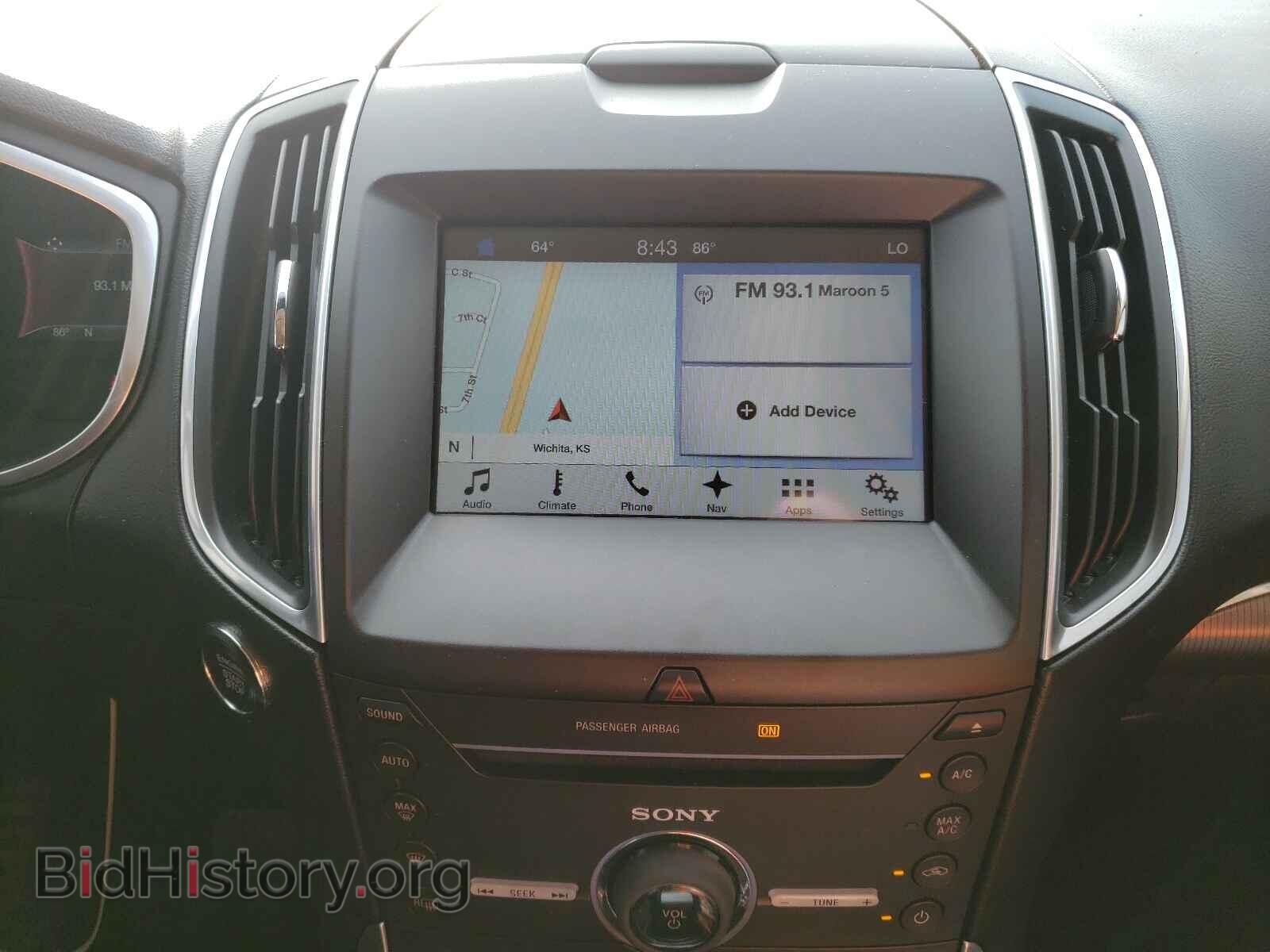 2016 FORD EDGE - VIN: 2FMPK4K93GBC11466 - Фото 9