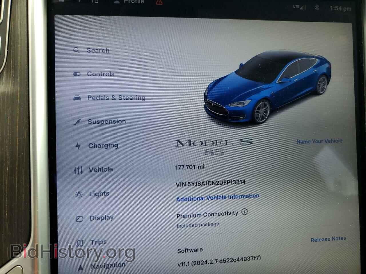 2013 TESLA MODEL S - VIN: 5YJSA1DN2DFP13314 - Фото 9