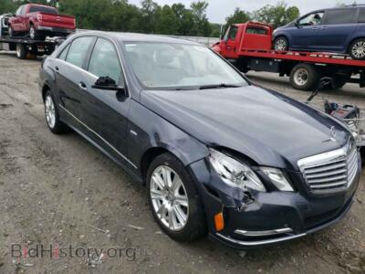 2012 Mercedes-Benz E-CLASS E 350, blue — VIN WDDHF5KB7CA549549, Copart