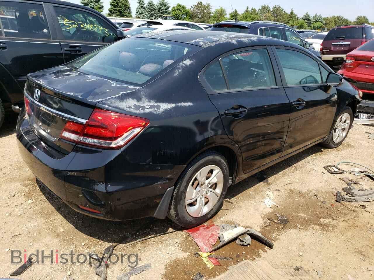 2013 HONDA CIVIC - VIN: 2HGFB2F55DH545732 - Фото 3