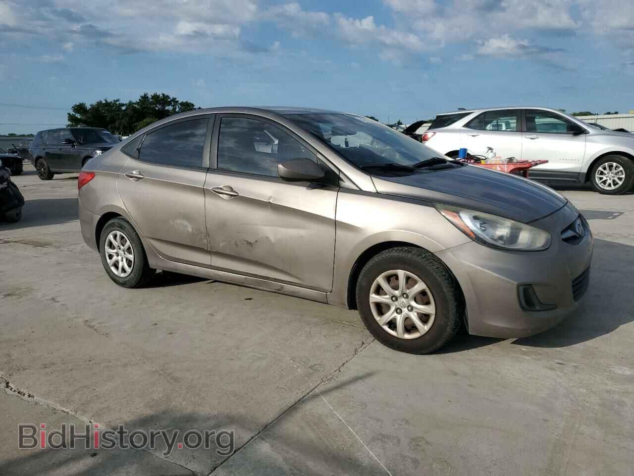 2013 HYUNDAI ACCENT - VIN: KMHCT4AE2DU524654 - Фото 4