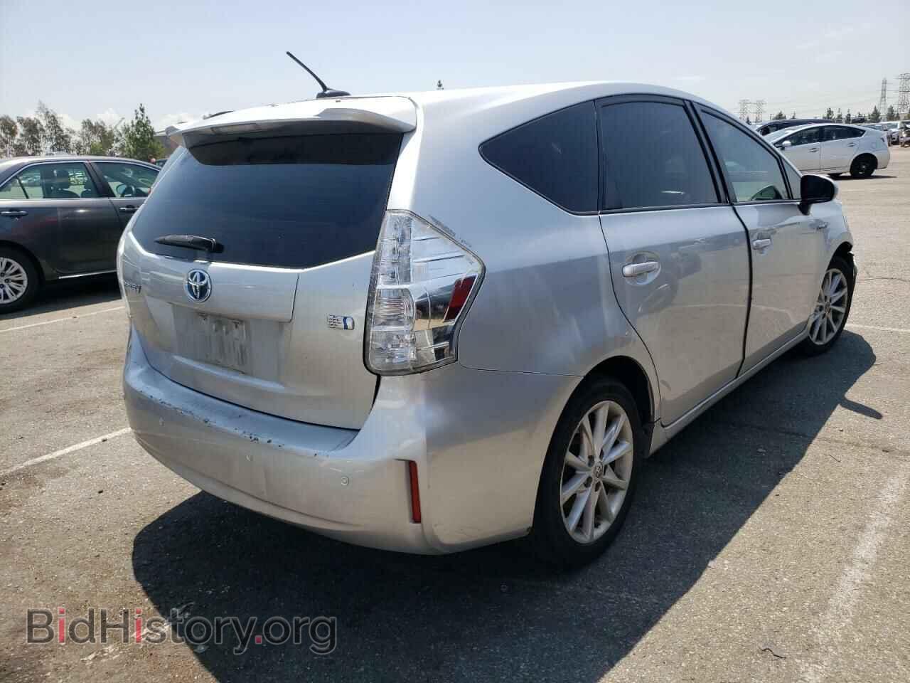 2012 TOYOTA PRIUS - VIN: JTDZN3EU4C3142232 - Фото 4