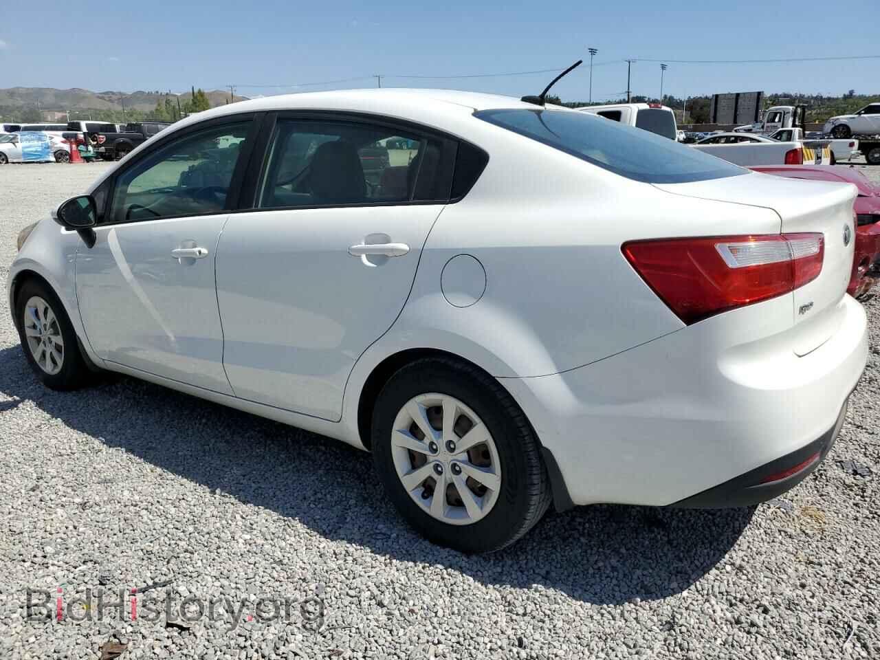 2014 KIA RIO - VIN: KNADM4A37E6365489 - Фото 2