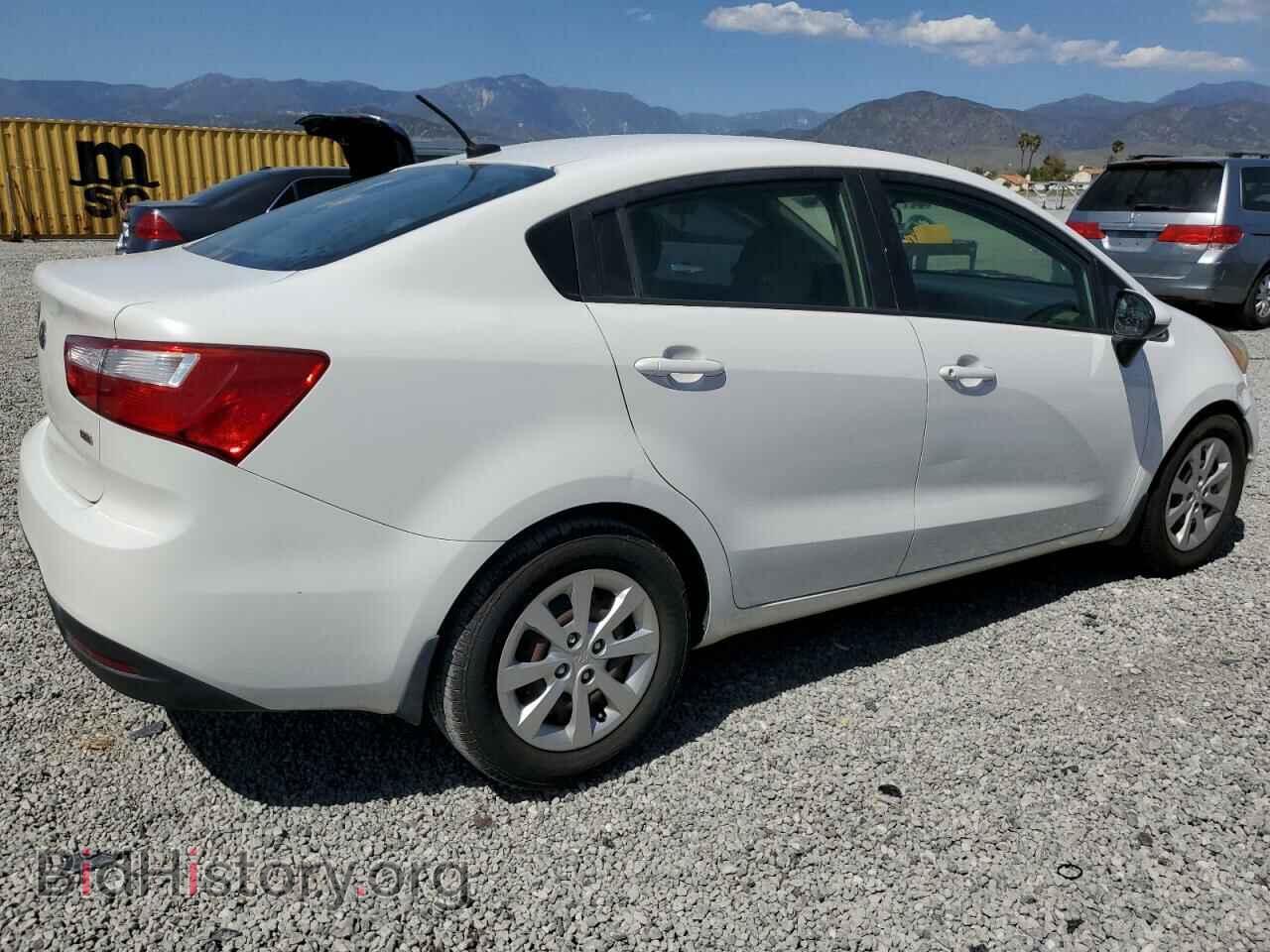 2014 KIA RIO - VIN: KNADM4A37E6365489 - Фото 3
