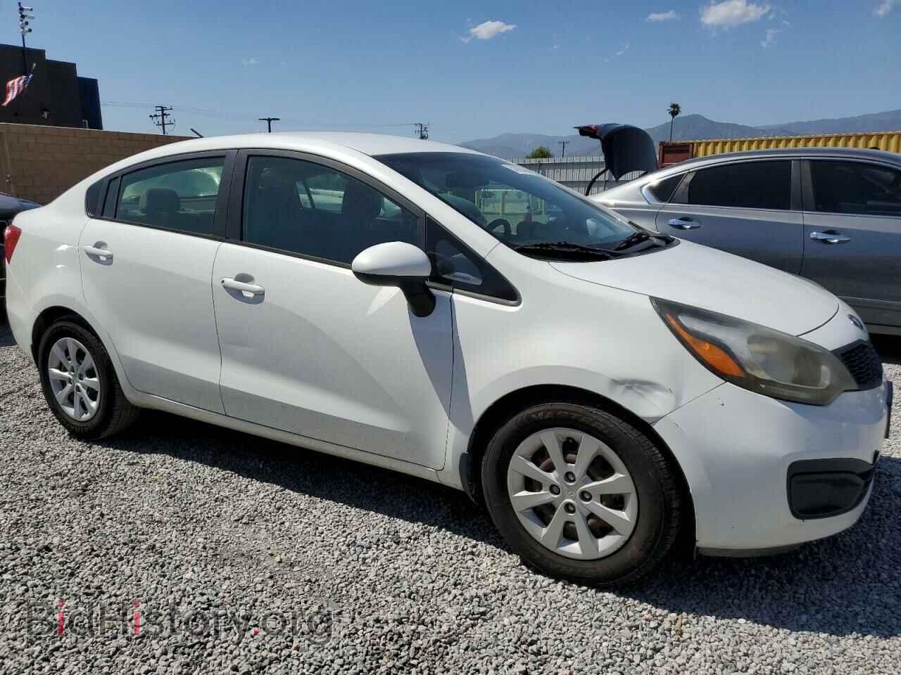 2014 KIA RIO - VIN: KNADM4A37E6365489 - Фото 4