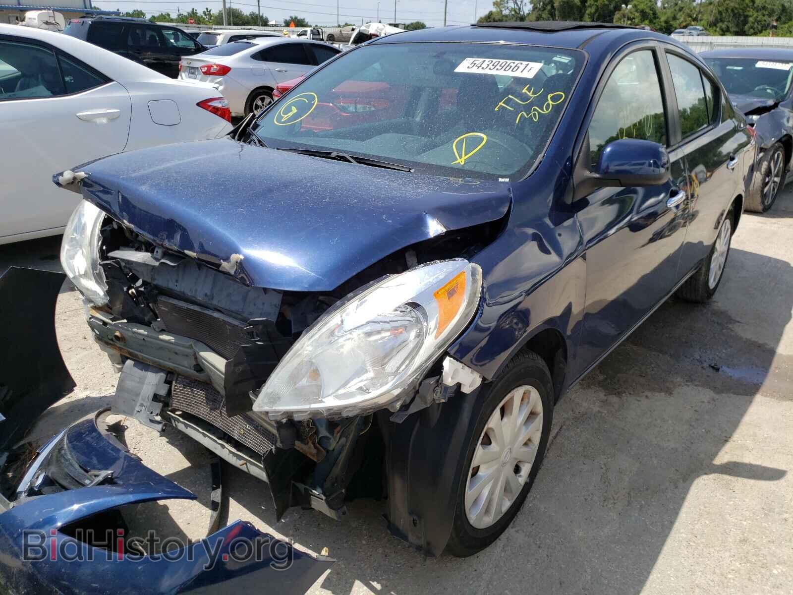 2013 NISSAN VERSA - VIN: 3N1CN7AP1DL881533 - Фото 2