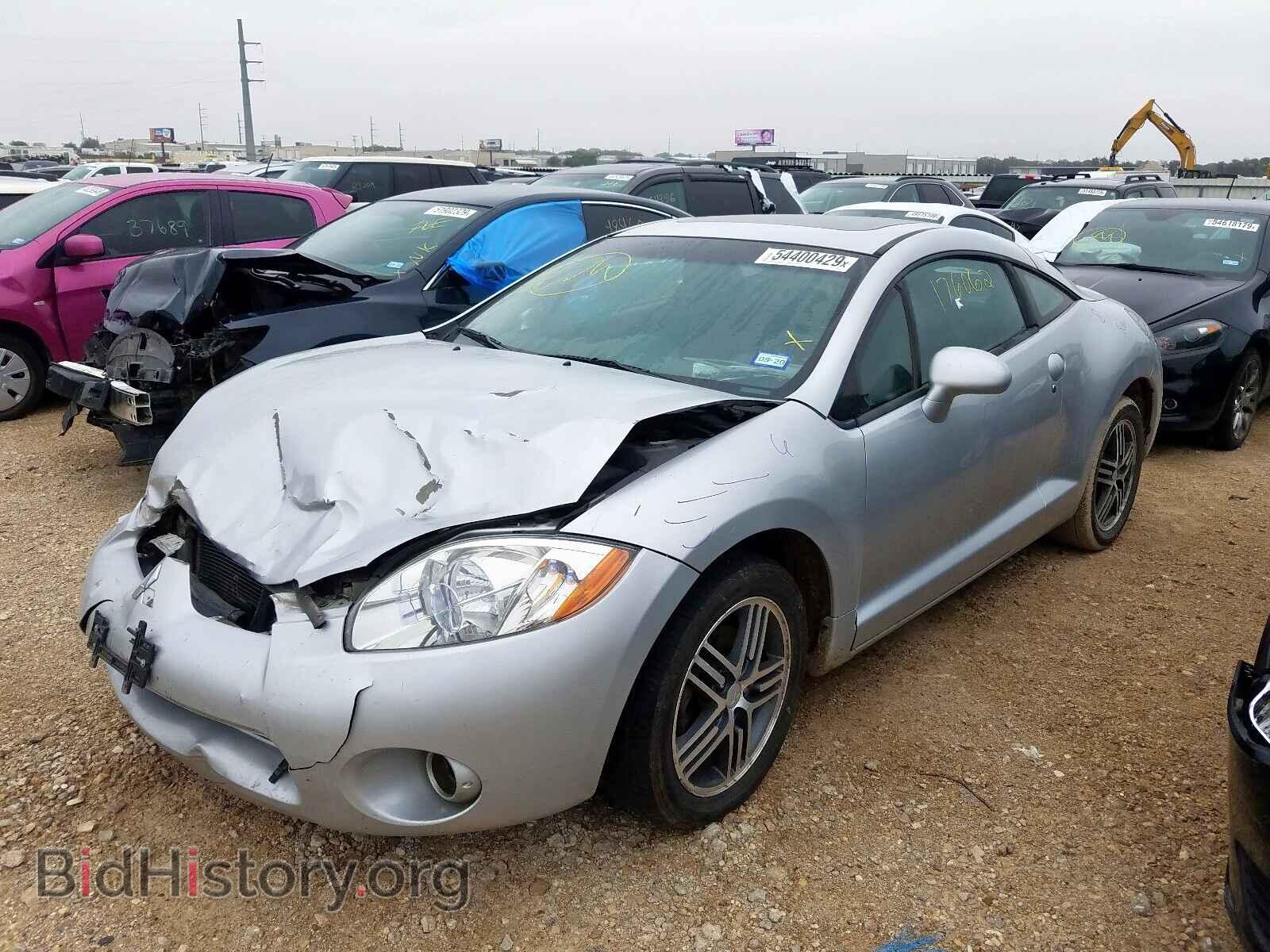 2007 MITSUBISHI ECLIPSE - VIN: 4A3AK34T37E005529 - Фото 2
