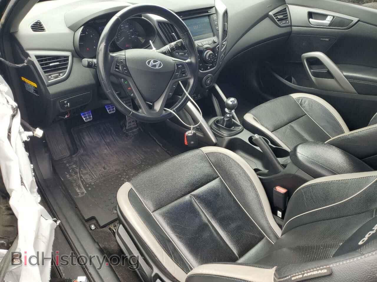 2015 HYUNDAI VELOSTER - VIN: KMHTC6AE2FU240326 - Фото 8