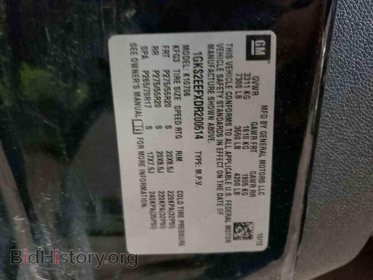 2013 GMC YUKON - VIN: 1GKS2EEFXDR200614 - Photo 13