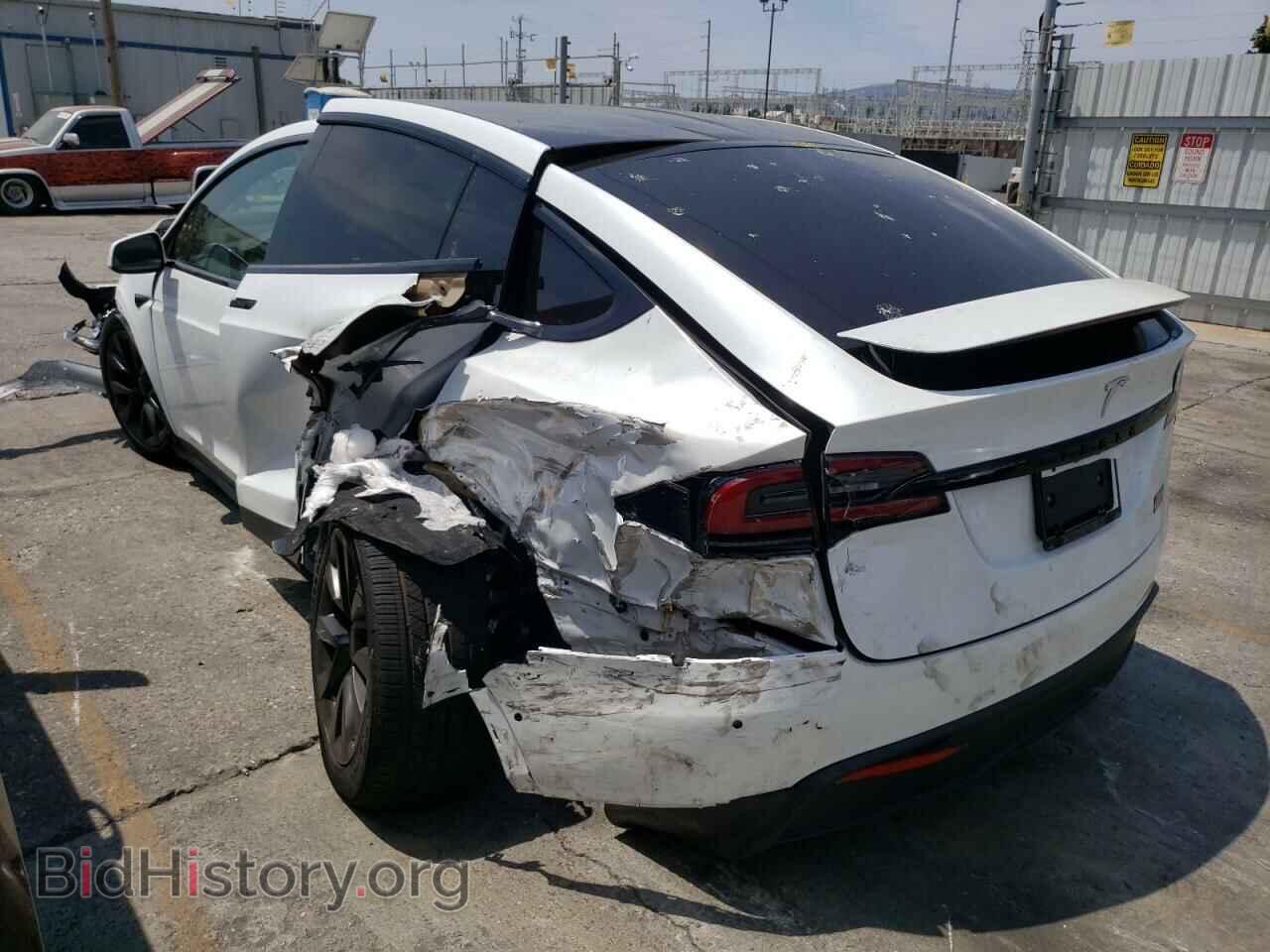 2022 TESLA MODEL X - VIN: 7SAXCBE61NF349324 - Photo 3