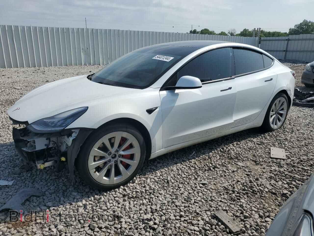 Photo 5YJ3E1EB1MF856168 - TESLA MODEL 3 2021
