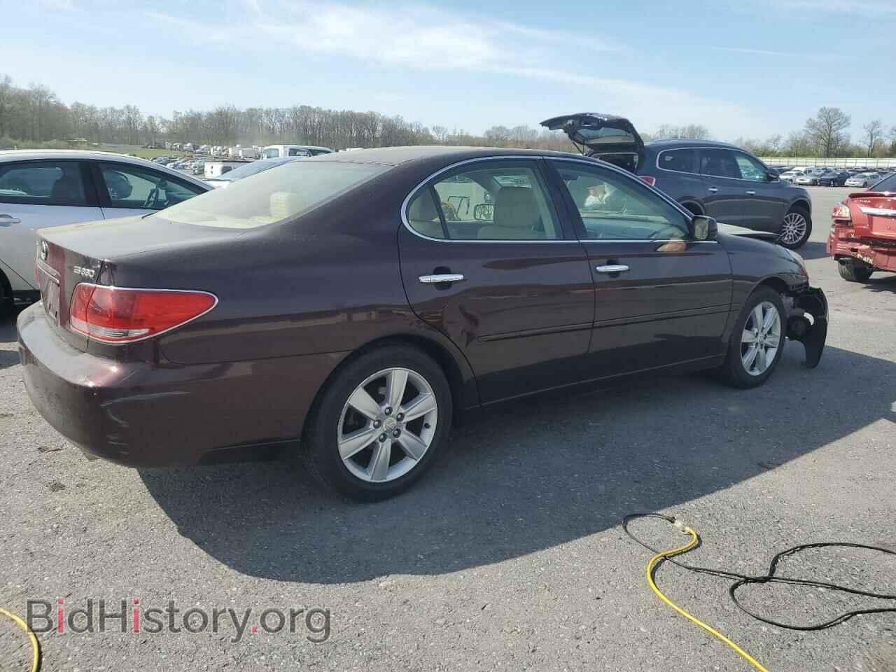 2005 LEXUS ES330 - VIN: JTHBA30G355096669 - Фото 3