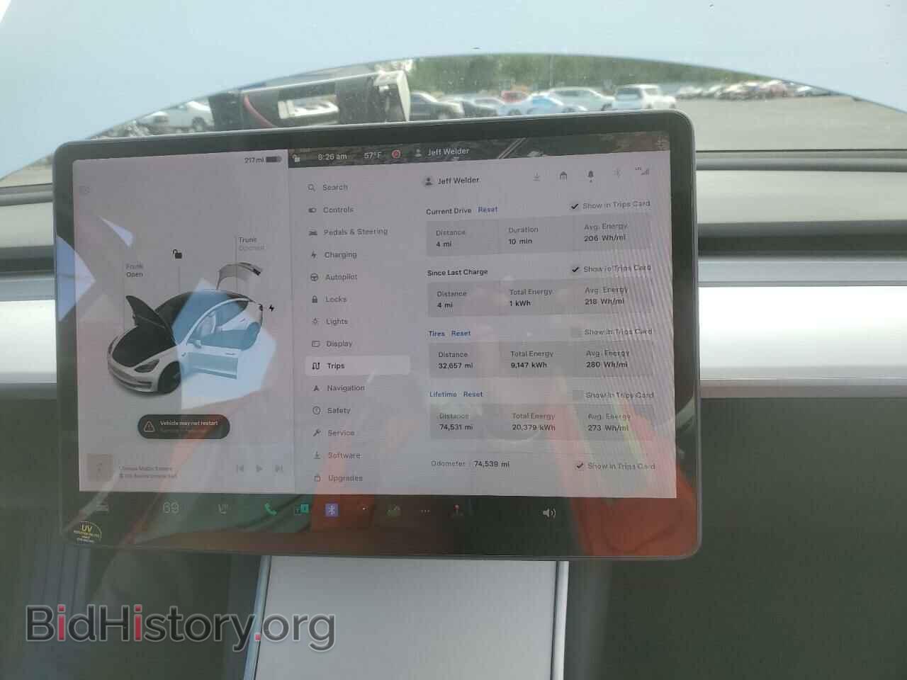 2018 TESLA MODEL 3 - VIN: 5YJ3E1EB0JF100035 - Фото 9