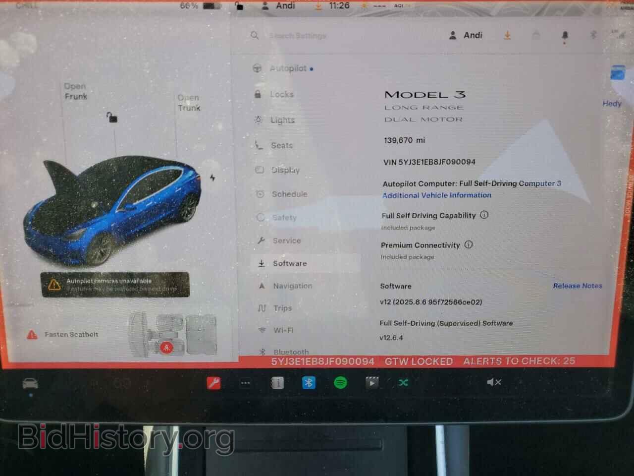 2018 TESLA MODEL 3 - VIN: 5YJ3E1EB8JF090094 - Photo 9